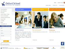 Tablet Screenshot of oxford-school.pt